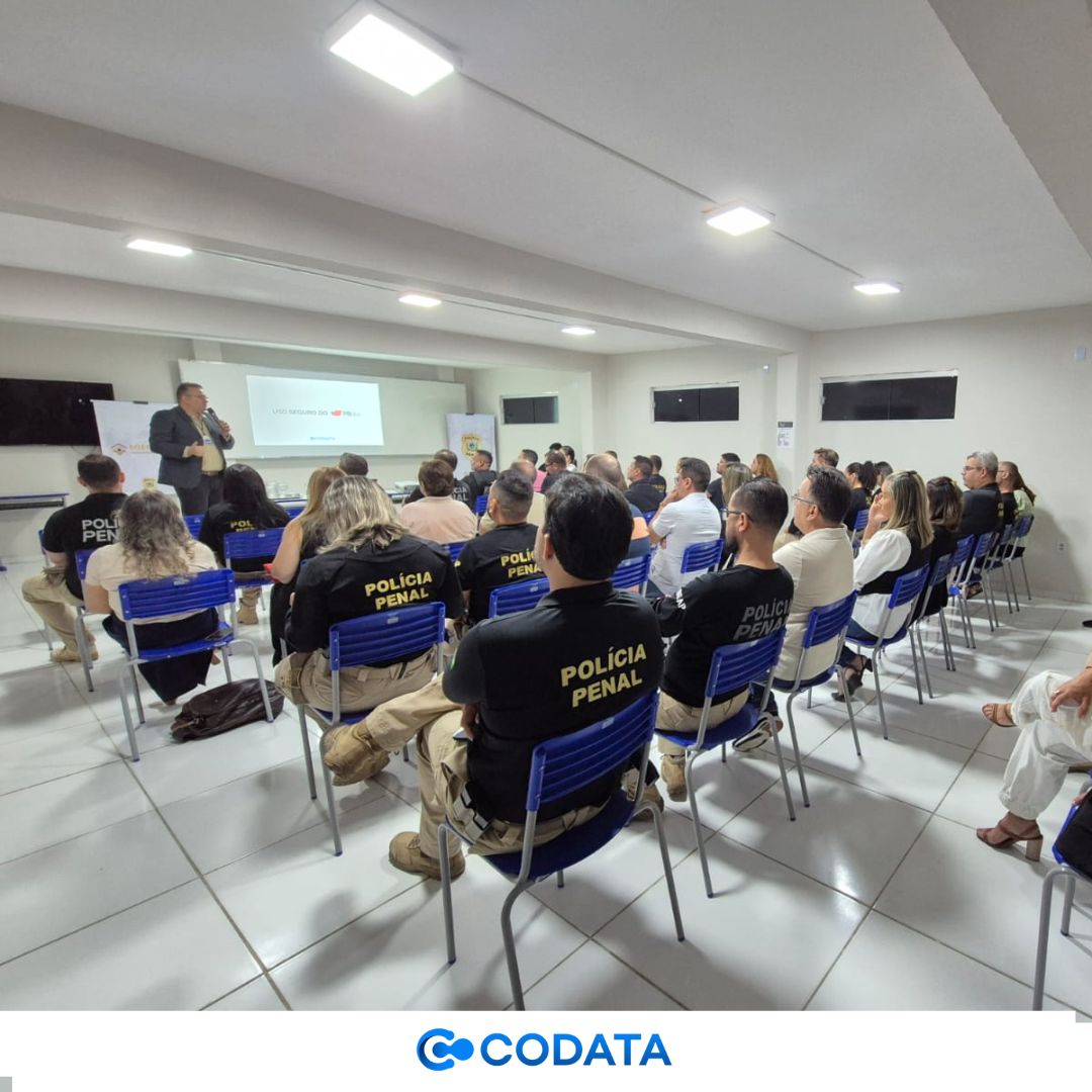 CODATA, em parceria com a EGEPEN, realiza palestra “Uso Seguro do PBdoc para servidores da SEAP