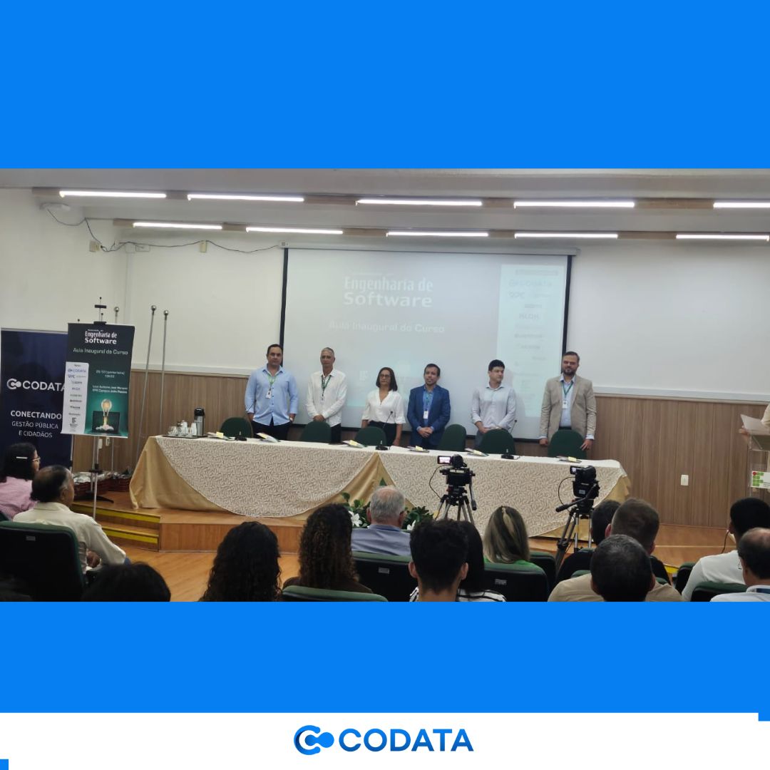 CODATA participa da inauguração do curso de Engenharia de Software do IFPB João Pessoa