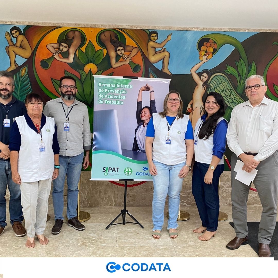 CODATA realiza com sucesso 1ª SIPAT - Semana Interna de Prevenção de Acidentes de Trabalho