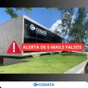 NOTA DE ESCLARECIMENTO – CODATA alerta sobre envio de e-mails falsos em nome da Companhia
