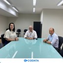 Secretária de Meio Ambiente e Sustentabilidade visita a CODATA