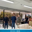 Vice-governador Lucas Ribeiro visita a sede da CODATA
