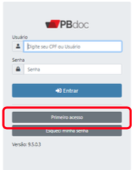1.2 Primeiro acesso 9.5.0.3