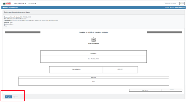 2.6 Assinar Documento