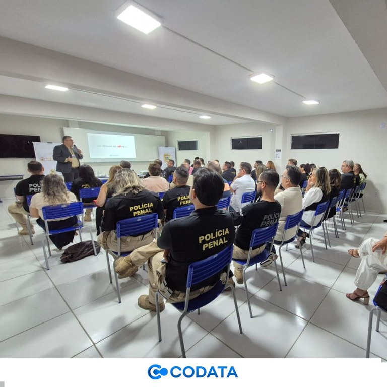 CODATA, em parceria com a EGEPEN, realiza palestra “Uso Seguro do PBdoc para servidores da SEAP