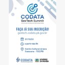 Codata inscreve para evento GovTechSummit que acontece no próximo dia 31