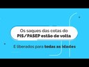 Saques do PIS/Pasep serão retomados