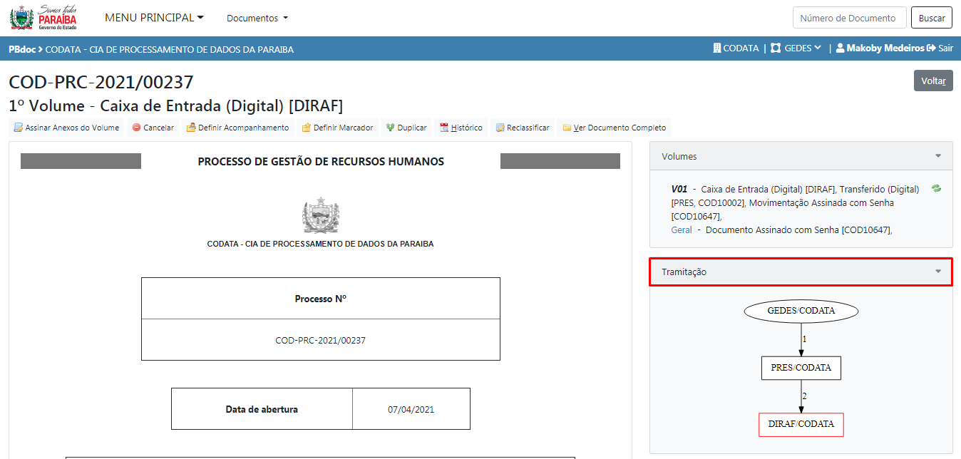 4.1 tramitação fluxo destaque